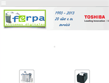 Tablet Screenshot of ferpa.es